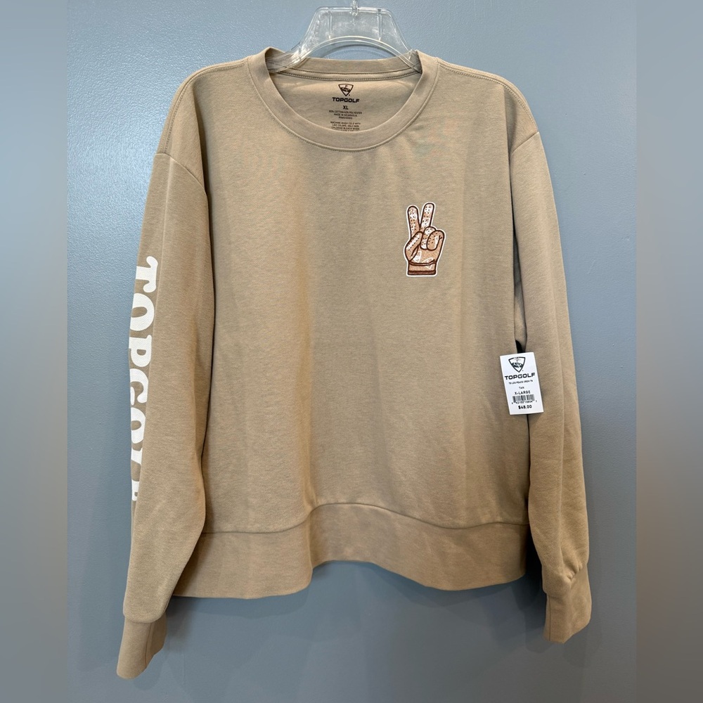 Top Golf Women’s Golfing Crew Neck Sweatshirt - NWT